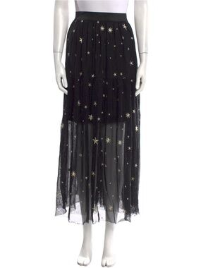 Maje Star Mesh Maxi Skirt size 2 (US M)